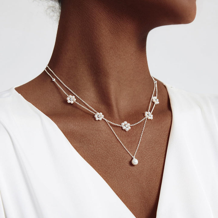 Design-forward Minimalist Multi-layer Necklace – Jewelry Gift Ideas — 1