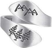 Alpine And Cedar Open Ring Forest Lover Ring – Gifts for Couples — 5