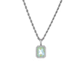 Retro Street Colorful Diamond Jewel Necklace – Jewelry Gift Ideas — 7