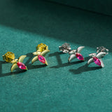 Cute And Sweet Niche Design Pterosaur Dinosaur Earrings – Gift Ideas — 4