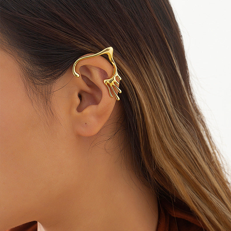 Niche Irregular Cute Antlers Ear Clips – Holiday Gift Ideas — 1