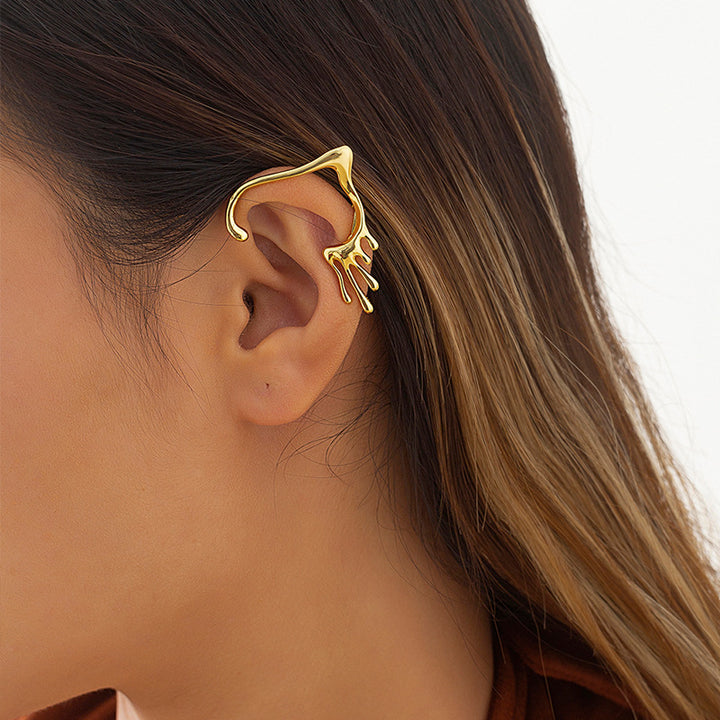 Niche Irregular Cute Antlers Ear Clips – Holiday Gift Ideas — 1