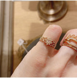 Japanese Christmas Ring Snow Crystal – Stylish Gifts — 1