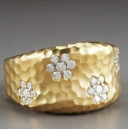 Lady's Flower Ring European And American Retro – Meaningful Gifts — 1