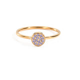 Women's Stainless Steel Inlaid Rhinestone Ring – Gifts for Her — 20