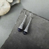 S925 Sterling Silver Drop Earrings With Retro – Holiday Gift Ideas — 6