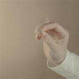 Natural Aquamarine Diy Design Female Ring Ornament – Gifts for Her — 8