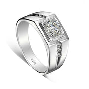One Carat Six-claw Diamond Ring Zircon Accessories – Stylish Gifts — 3