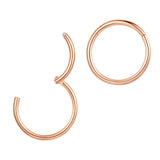 316L Stainless Steel Basic Piercing Nose Ring – Birthday Gifts — 2