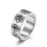 Titanium Steel Matte Brushed Ring Ring Men's – Gifts for Her — 4