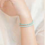 Natural Small Turquoise Bracelet For Women – Jewelry Gift Ideas — 4