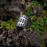 Simple Fashion Titanium Steel Ring Niche Irregular – Stylish Gifts — 7