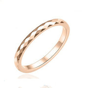 Women's Ringer Titanium Steel Ring – Gifts for Her — 5