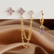 3-piece Set Zircon Birthstone Twelve – Holiday Gift Ideas — 4