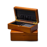 Solid Wood Jewelry Storage Box Ring Earrings – Home & Living Gifts — 5