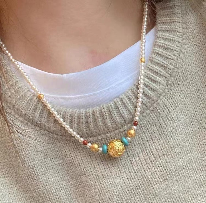 Fashion Short Necklace Artistic Retro Ethnic Style – Stylish Gifts — 1