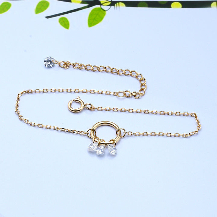 Women's Fashion Personality Circle Zircon Bracelet – Stylish Gifts — 1