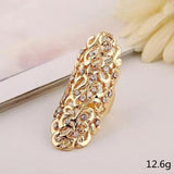 Korean Style Fashion Ring With Hollow Air And Diamonds – Stylish Gifts — 2