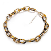 Acetate Acrylic Metal Buckle Stitching Leopard – Jewelry Gift Ideas — 6