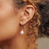 Stylish Stainless Steel Pearl Earrings – Gift Ideas — 1