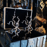 Women's Octopus Tentacle Shaped Exaggerated Earrings – Gifts for Her — 2