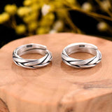 Personality Woven Retro Twist Ring – Special Occasion Gifts — 1