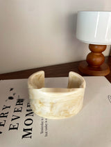 Irregular Wide-brimmed Acrylic Acetate Bracelet – Jewelry Gift Ideas — 10