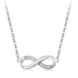 Fashion Crystal Necklace Zircon Lucky 8 Necklace – Jewelry Gift Ideas — 4