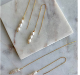 Real Gold Earline Natural Freshwater Pearl – Special Occasion Gifts — 5