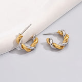E04 New Classic Mini Twist Fashionable Earrings – Practical Gifts — 3