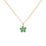 Antique Floral Titanium Steel Necklace – Jewelry Gift Ideas — 3