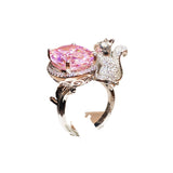 Design Colored Gems Women's Simulation Ring – Gifts for Her — 3