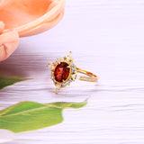 Natural Stone Retro Zircon Ring – Unique Gift Ideas — 4
