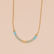 Women's Simple Gold Thread Fine Rice Bead – Jewelry Gift Ideas — 8