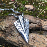 Stainless Steel Arrow Double-sided Pendant – Jewelry Gift Ideas — 2