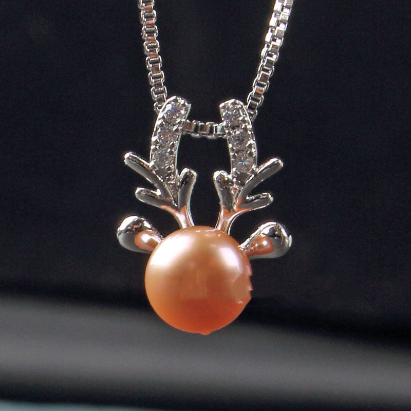 Freshwater Pearl Pendant Necklace S925 Imprint – Jewelry Gift Ideas — 1