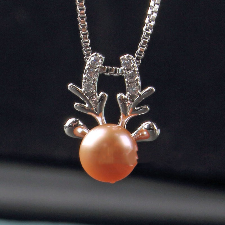 Freshwater Pearl Pendant Necklace S925 Imprint – Jewelry Gift Ideas — 1