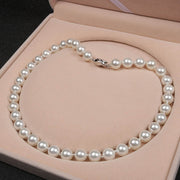 Women's Elegant Round Shell Pearl Necklace – Jewelry Gift Ideas — 3