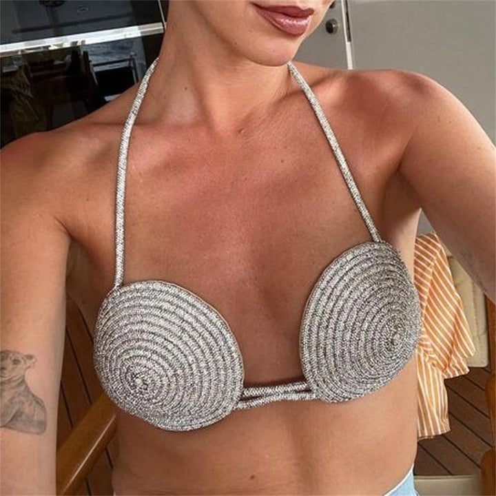 Exaggerated Round Bikini Chest Chain Nightclub Sexy – Gift Ideas — 1