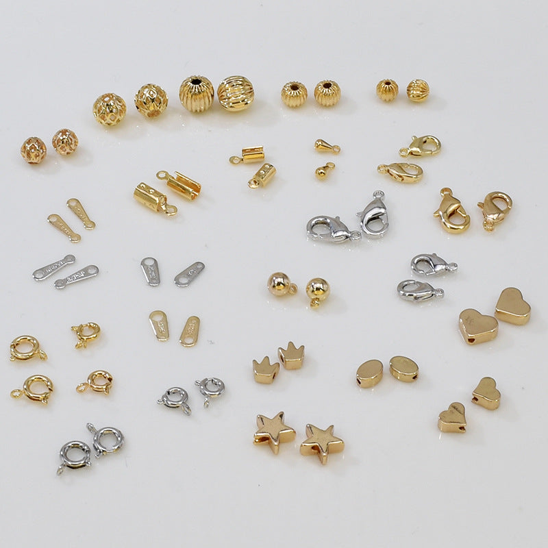 Copper Plated Genuine Gold Color Retention Bead String – Stylish Gifts — 1