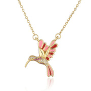 Dropping Oil Personality Immortal Bird Pendant – Jewelry Gift Ideas — 4