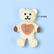 Resin Accessories Cream And Coffee-colored Cartoon – Stylish Gifts — 8