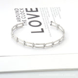 Stainless Steel Bracelet Opening Gold-plated – Jewelry Gift Ideas — 4