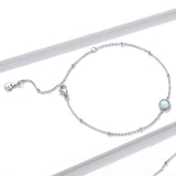 Simple Original Gorgeous Round Opal Bracelet – Jewelry Gift Ideas — 5