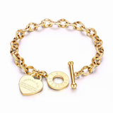 Heart-shaped Stainless Steel Heart-shaped – Jewelry Gift Ideas — 4