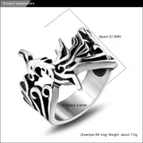 Ornament Retro Phoenix God Bird Titanium Steel Fashion – Stylish Gifts — 10
