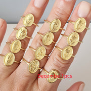 Fashion Personality December Flower Ring – Stylish Gifts — 17
