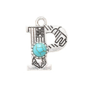Fashion Alloy Alphabet Letter Earrings Accessories – Stylish Gifts — 12