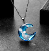 Cloud Transparent Ball Necklace Luminous Design – Jewelry Gift Ideas — 8