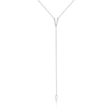 S925 Sterling Silver Long Tassel Y-shaped – Jewelry Gift Ideas — 5